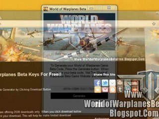 How to Get World of Warplanes Beta For Free! - Tutorial