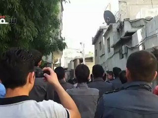 Syria فري برس غوطة دمشق سقبا مظاهرة طلابية 31 5 2012  جـ1 Damascus