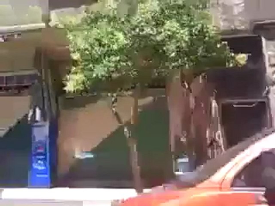 Syria فري برس دمشق حي برزة اضراب حدادا على أرواح شهداء الحولة 31 5 2012  ج2 Damascus