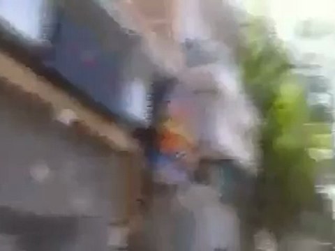 Syria فري برس دمشق جوبر إضراب عام في الحي سوق الأصمعي 31 05 2012 Damascus