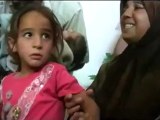 Syria فري برس حمص شهادة طفلة ناجية من المجزرة امام لجنة المراقبين 30 5 2012 Homs