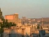 Syria فري برس حمص الحولة الدبابة التي  تقوم بقصف الحولة الساعة 7م 30 5 2012 Homs
