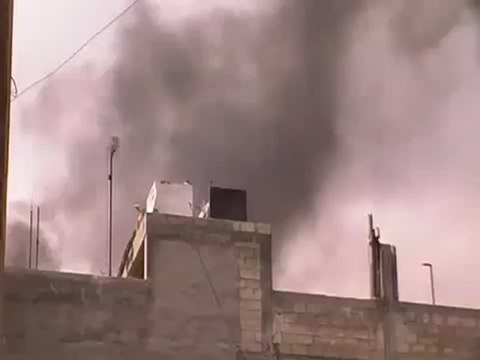 Syria فري برس حمص آثار القصف على حي الحميدية 30 5 2012 Homs