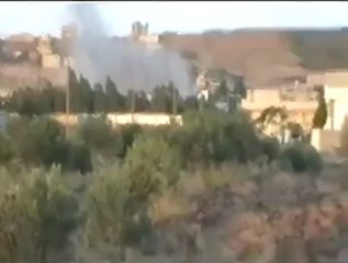 Syria فري برس  حمص الحولة قصف عنيف  على المدينة 25 5 2012 Homs
