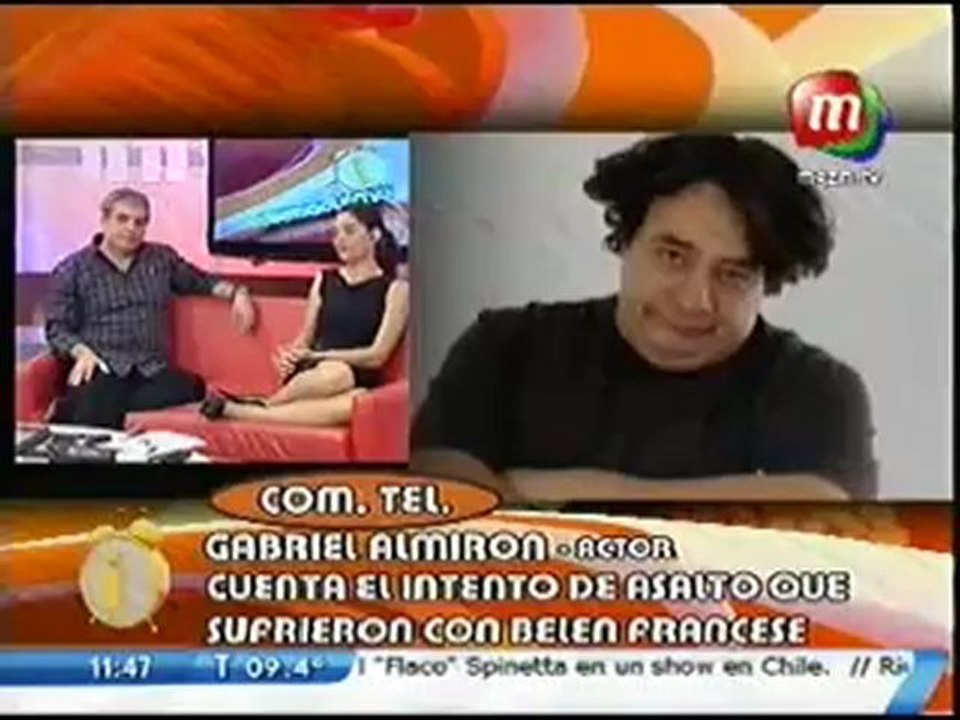 intento de robo a Belén Francese