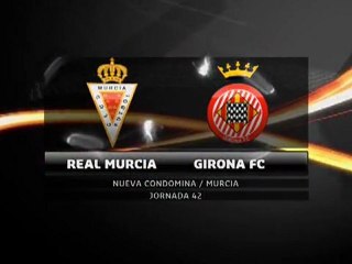 Liga Adelante  Murcia 1 Girona 2
