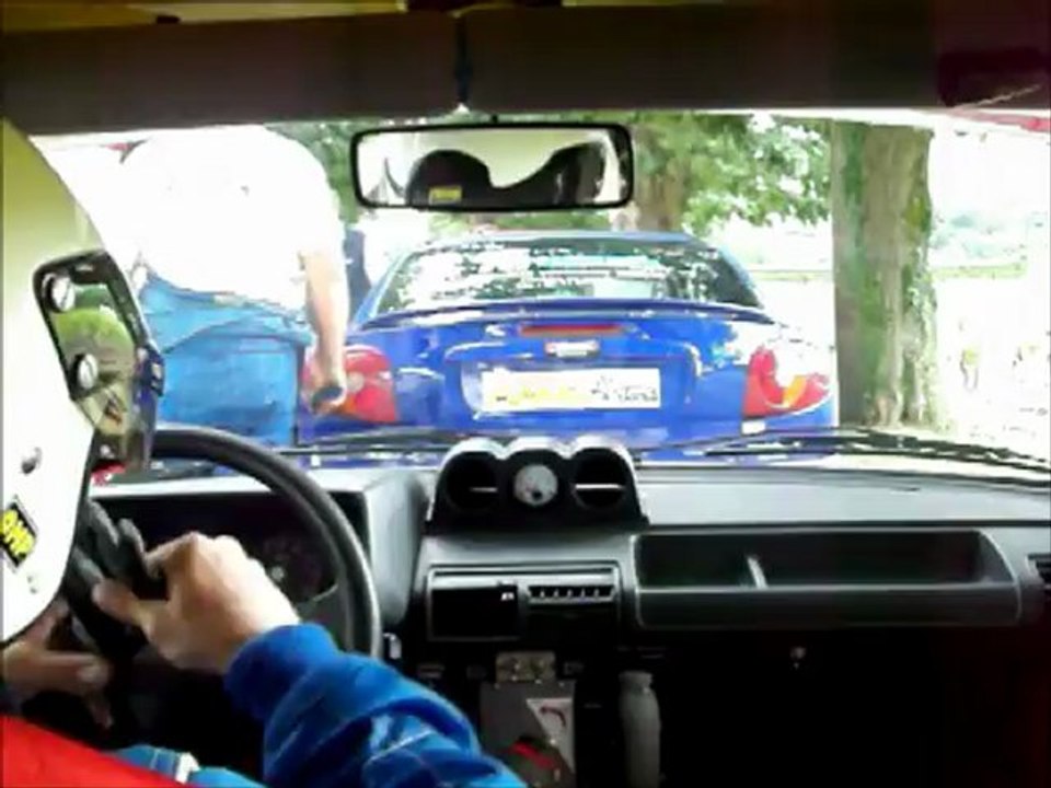 2° montée chrono Sancerre 2012 sur  205 gti f2000/3 david bobin