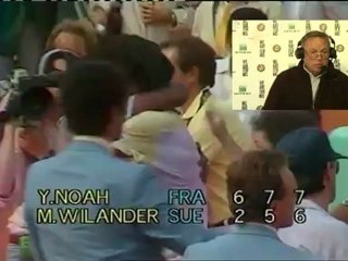 Lundi 4 juin 2012 - Noah vs Wilander - Bernard
