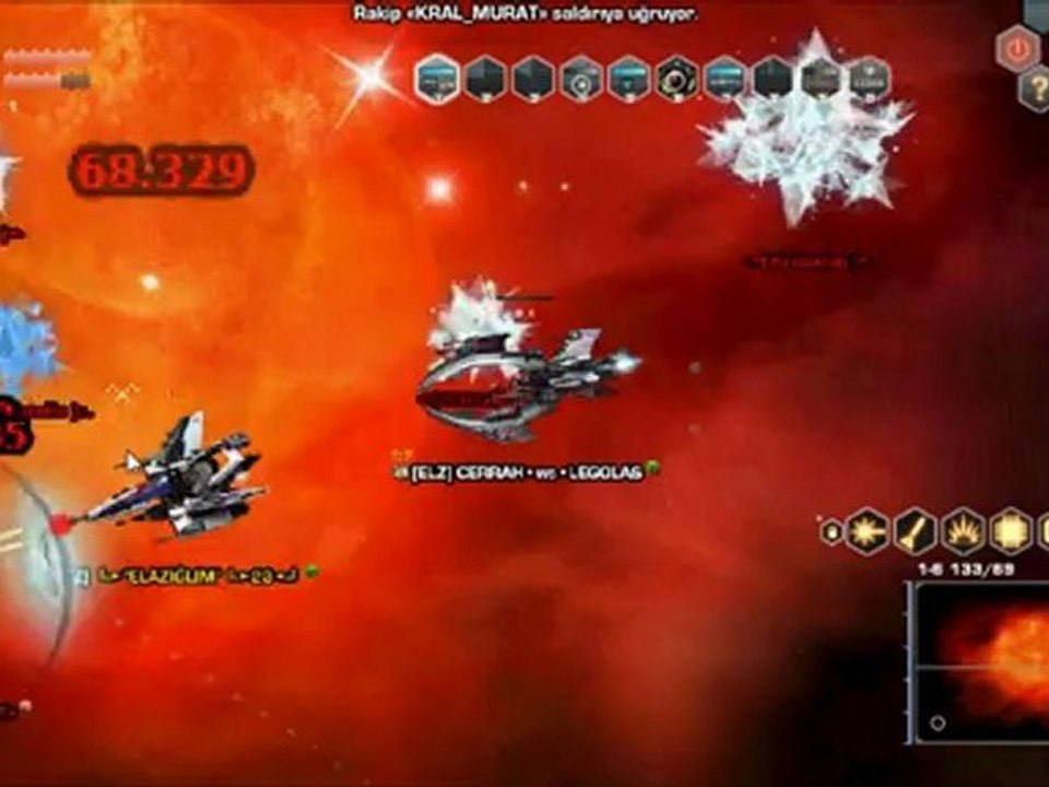 darkorbit tr6 [ELZ] klanı iç savaş