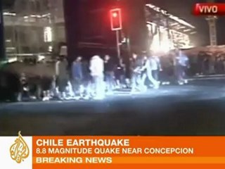 Deadly earthquake strikes Chile