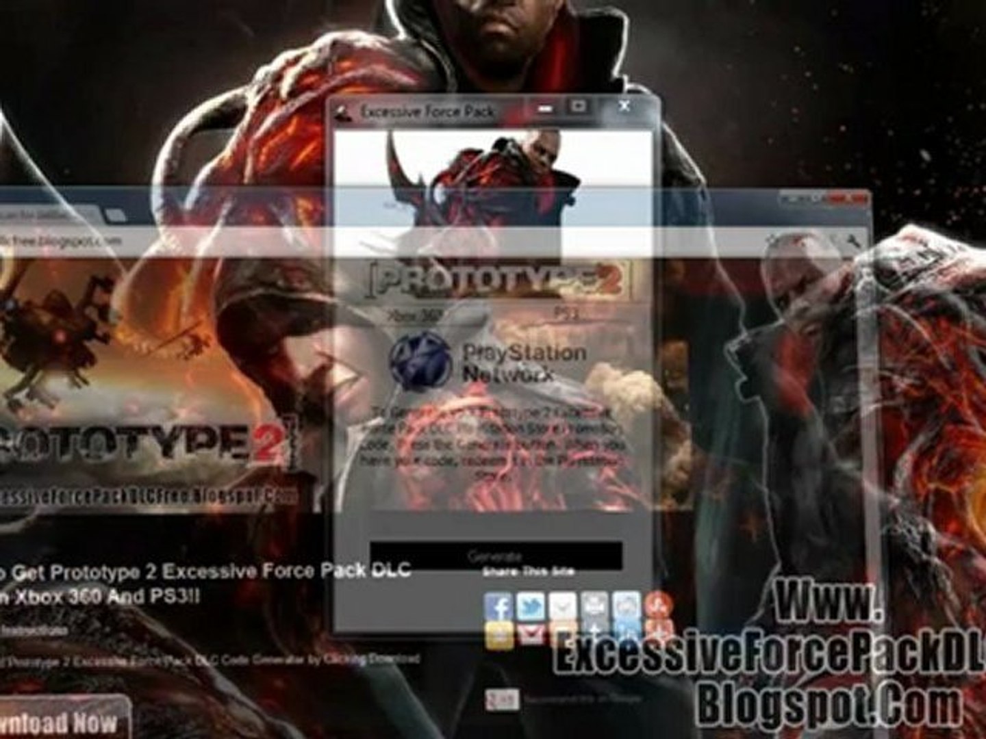 How To Download Prototype 2 Excessive Force Pack DLC Game Free.