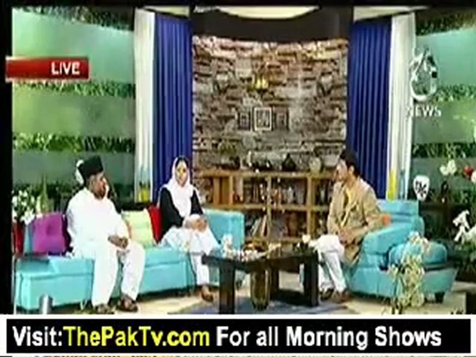 Aaj Subh with Ali Salman - 1st June 2012 Part 2-4