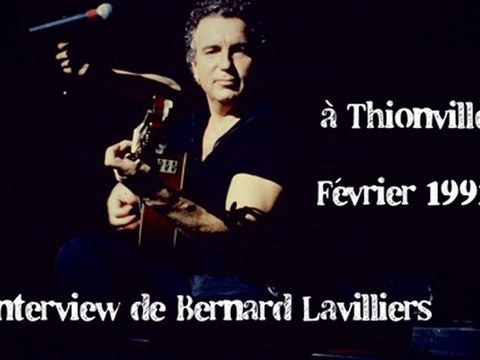 Interview Bernard Lavilliers (février 1992)