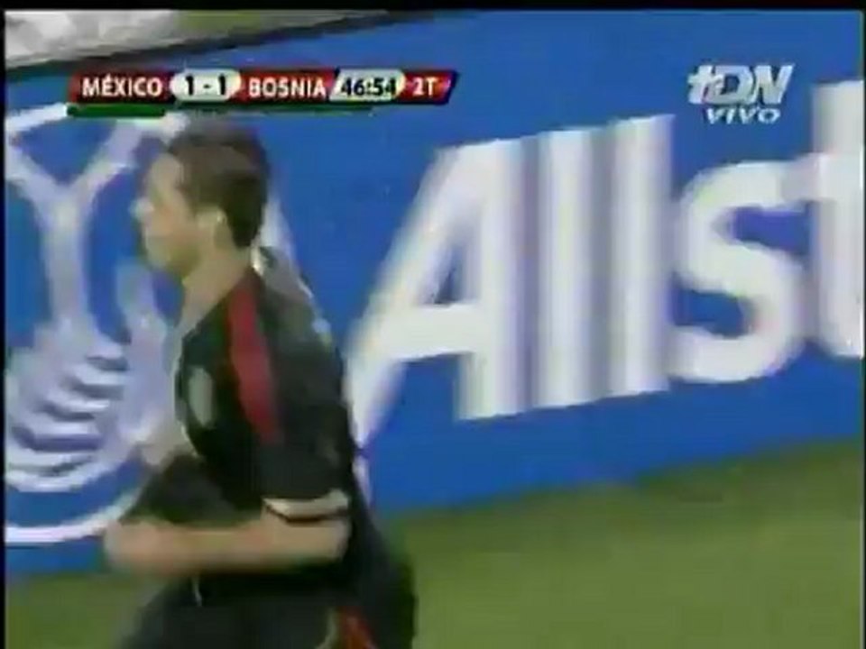Mexico vs Bosnia 2-1 Gol del Chicharito Hdz
