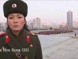 悲しみに暮れる朝鮮人民軍女性兵士 Kim Hye Song さん