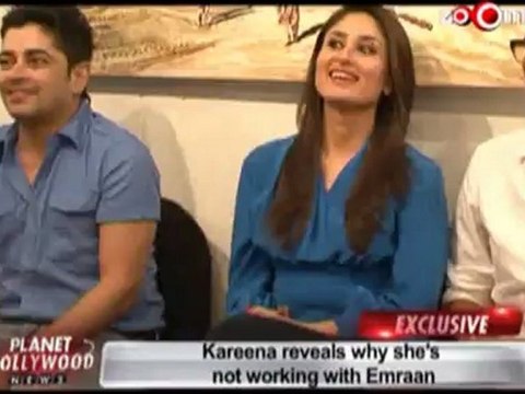 Kareena Kapoor reveals why she is not working with Emraan Hashmi