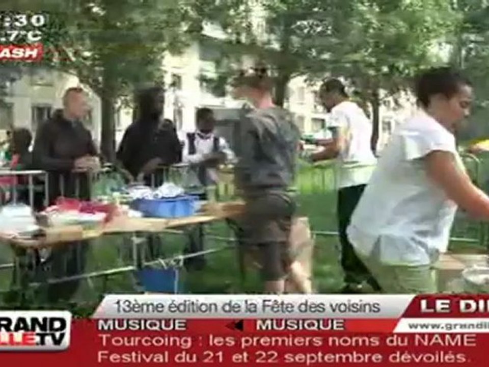 Fête des Voisins 2012 à Lille Moulins