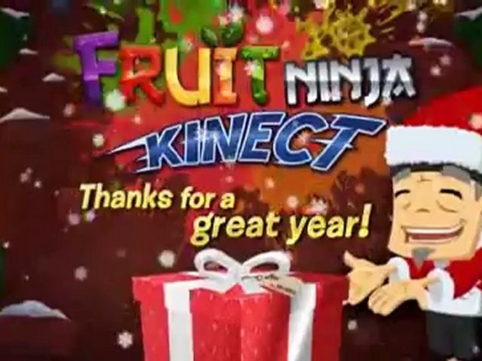 Tráiler de Fruit Ninja Kinect Xmas DLC en HobbyNews.es