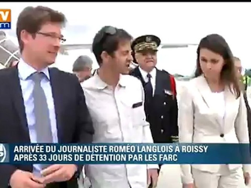 Le journaliste Roméo Langlois libéré par les Fa...