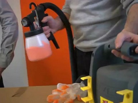 JE PEINS AU PISTOLET BASSE PRESSION