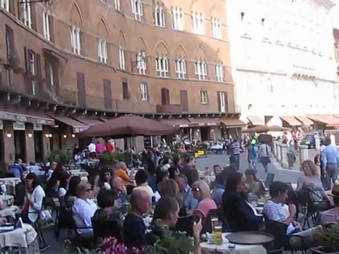 Siena and dinner. May 2012