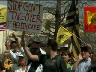 US healthcare law backers face violent threats