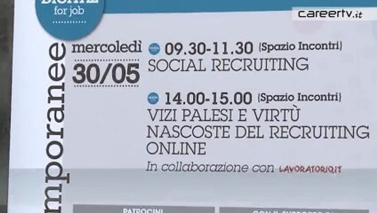 Giovani, Lavoro e Social Recruiting al Digital Festival