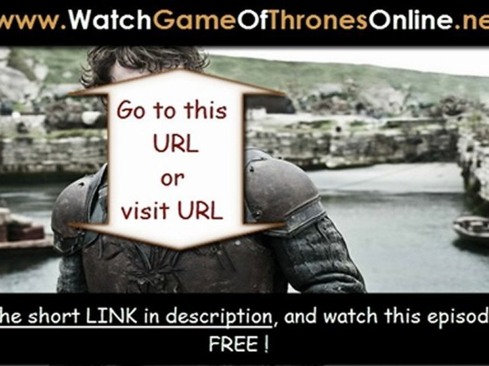 Game of Thrones season 2 Episode 10 - Valar Morghulis