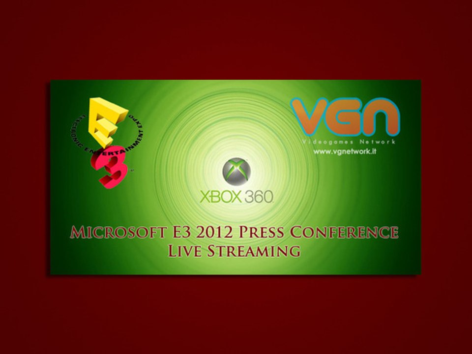 Microsoft Press Conference E3 2012 - Live Streaming