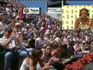 Vendredi 1 juin 2012 - Monfils vs Melzer - Chantal