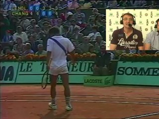 Vendredi 1 juin 2012 - Chang vs Lendl - Marc & François