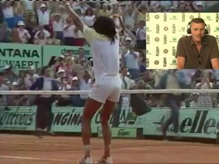 Vendredi 1 juin 2012 - Noah vs Wilander - Sébastien