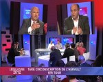 LEGISLATIVES - 1ère CIRCO Hérault - 31/05/12 - débat 1er tour