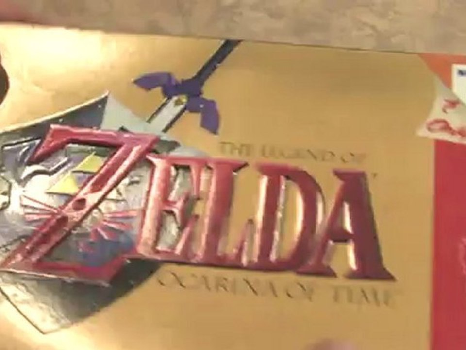 CGR Packaging Review - THE LEGEND OF ZELDA: OCARINA OF TIME box and artwork