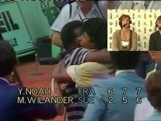 Vendredi 1 juin 2012 - Noah vs Wilander - Florence & Didier
