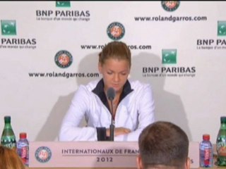 Roland Garros, 3e tour – Radwanska : «Purement dominée»