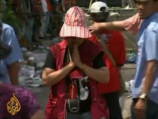 Thai red shirts defiant after protests