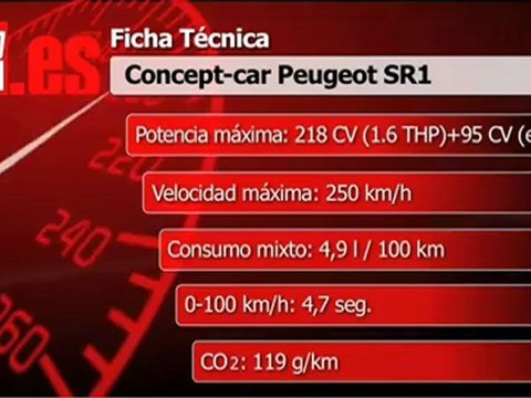 SR1, el nuevo prototipo de Peugeot