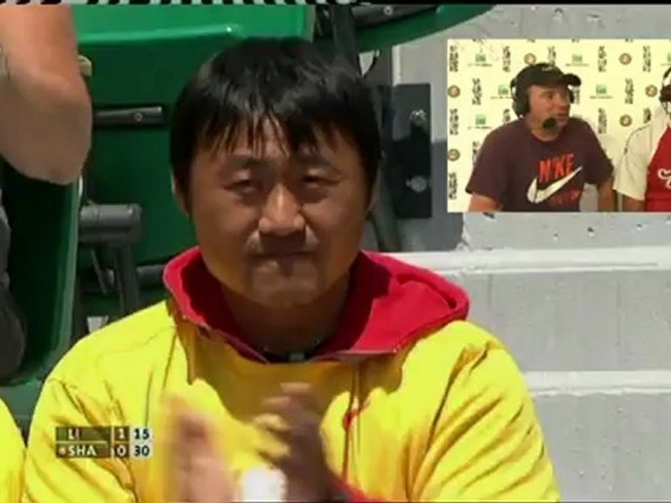 Vendredi 1 juin 2012 - Li vs Sharapova - David & Eric
