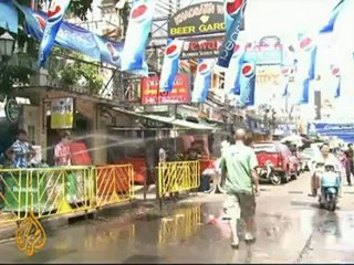 Thai businesses hit hard by unrest