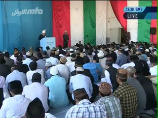 25.05.12-Cuma Hutbesi-Vadedilen Mesihin Ashabının Samimiyet ve İtaati