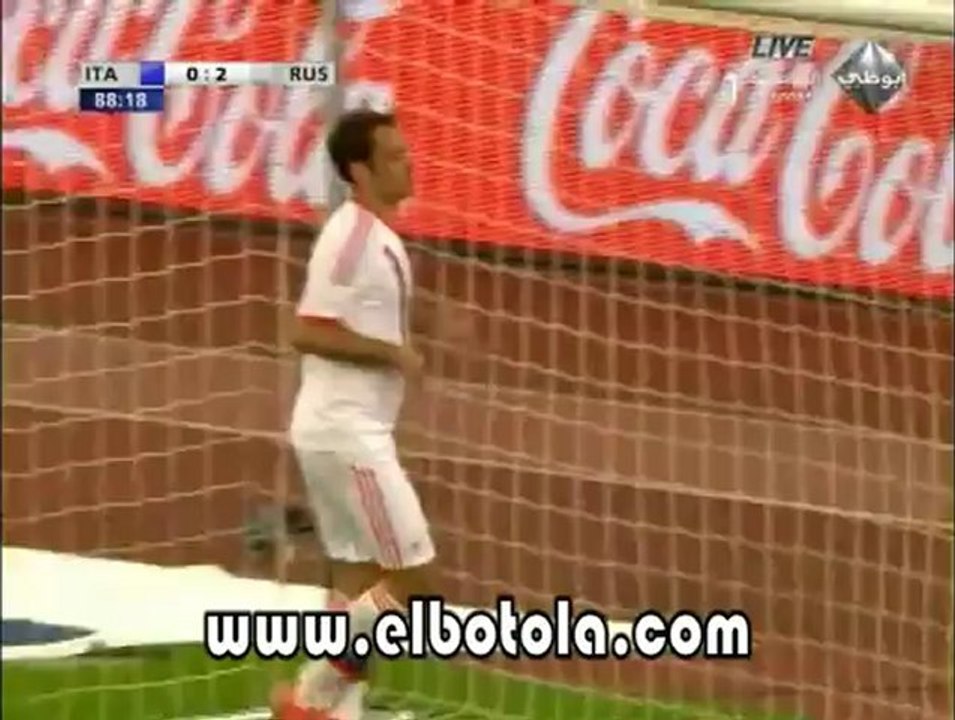 الهدف التالت لروسيا ضد إيطاليا