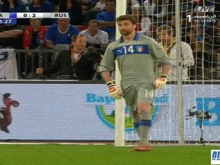 اهداف مباراة ايطاليا - روسيا