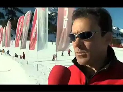 Curso de conduccion sobre nieve de Audi