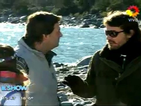 Pedro en EEES ( Aquí Calafate Cámara a Cinthia Fernández) - 01 de Junio