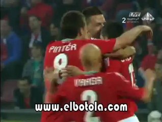 هدف هنغاريا التانب ضد التشيك