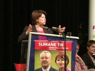 Discours de Martine Aubry à Roubaix