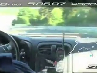 El Corvette ZR1, al asalto de Nürburgring