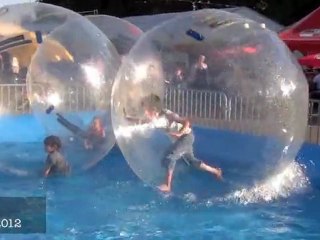 Vidéo : un jeu rigolo sur l'eau à la Foire Expo