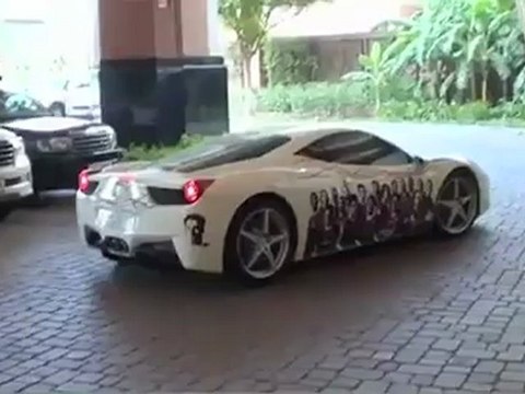 Un Ferrari 458 Italia Edition culé